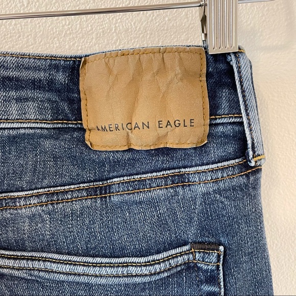 American Eagle Outfitters Slim Next Level Airflex Distressed Raw Hem-32 - Picture 9 of 14